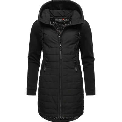 Abbildung von Ragwear Lucinda Wintermantel, Damen, Größe: 5XL, Black