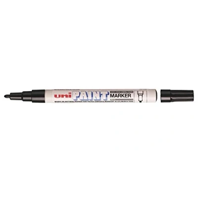 Abbildung von Uni Ball Lackmalstift Paint PX 21 1 1,5 mm schwarz