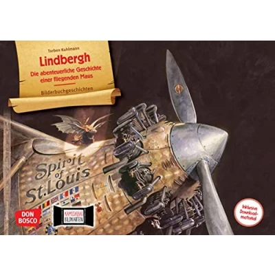 Abbildung von Lindbergh. Die abenteuerliche Geschichte einer fliegenden Maus. Kamishibai Bildkartenset: Sachwissen, verpackt in eine spannende (Bilderbuchgeschichten für unser Erzähltheater)