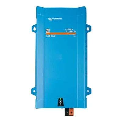 Abbildung von Victron Energy MultiPlus Reiner Sinus Wechselrichter 70 Amp Batterie Ladegerät, Spannungswandler, Transferschalter Inverter Charger, 1600VA 12 Volt 230V