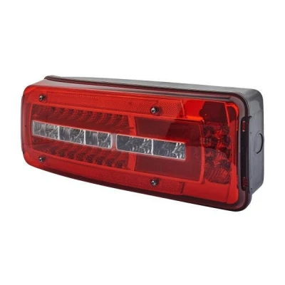 Abbildung von HELLA 2VD 012 381 351 Rückleuchte links LED schwarz 24 glasklar, Rot Heckverkabelung, mit Schrauben, Elektromagnetische Verträglichkeit (EMV)