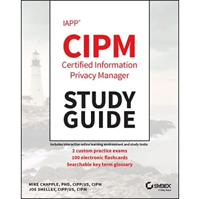 Abbildung von IAPP CIPM Certified Information Privacy Manager Guide