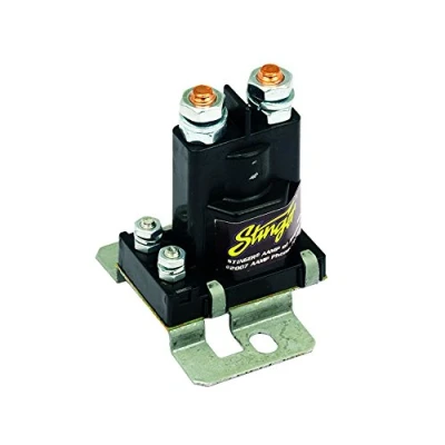 Abbildung von Stinger SGP38 80 AMP Batterie Trennschalter und Relais, schwarz