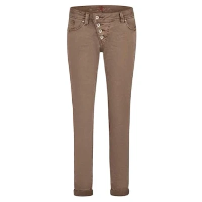 Abbildung von Buena Vista Skinny fit Jeans Malibu stretch twill caffé latte