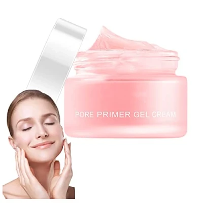 Abbildung von Pore Primer Gel Creme, Shrink Cream,Gel Gesicht,Gel Cream Invisible Face, Matte Make up Primer, Gesichts Basis Feuchtigkeitsspendendes Face Ölkontrolle Glatte