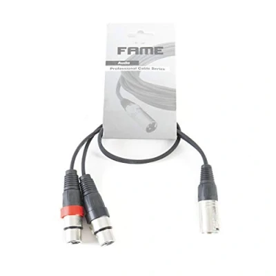 Abbildung von MUSIC STORE Insertkabel XLR 0,5 m