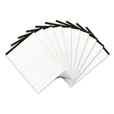 Abbildung von Landré Notiz Block ohne Deckblatt A4 blanko, 50 Blatt, schwarz, 10 Stück