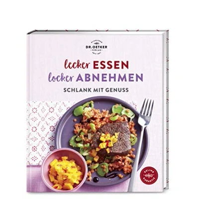 Abbildung von Lecker essen locker abnehmen: Schlank mit Genuss. Lassen Sie sich von über 70 einfachen Diät Rezepten verführen ohne Verzicht und Jojo Effekt.