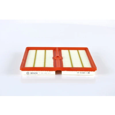 Abbildung von BOSCH F 026 400 611 Luftfilter 30 218 271 Filtereinsatz SKODA: Fabia III Schrägheck, Rapid Karoq SUV, SEAT: Ibiza 4 Arona