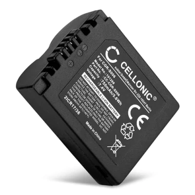 Abbildung von CELLONIC CGA S006, DMW BMA7 Akku kompatibel mit Panasonic DMC FZ18, FZ28, FZ30, FZ38, FZ50 7.2V 7.4V 750mAh
