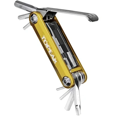 Abbildung von Topeak Unisex Erwachsene Tubi 11 Combo Miniwerkzeuge, Silber Gold, 7,6cm