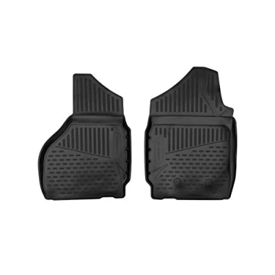 Abbildung von Element 3D Gummimatten Passgenaue Fußmatten Dodge Ram 2500/3500 Reg Cab in Voller Länge Konsole 2012 2018 Pick up USA 2tlg