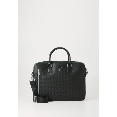 Abbildung von Guess Torino Briefcase Aktentasche, Herren, Größe: One Size, Black