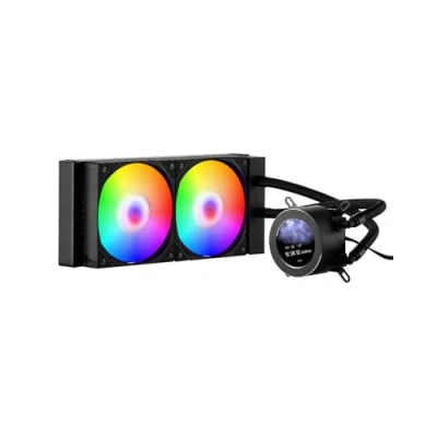 Abbildung von VEVOR Flüssigkeitskühler AIO CPU Wasserkühler mit ARGB Licht 120 mm PWN Lüfter