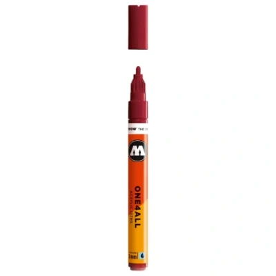 Abbildung von Molotow Permanentmarker One4All 127 HS nachfüllbar 2mm burgundrot