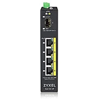 Abbildung von ZyXEL RGS100 5P 4 Port Gigabit 1 SFP PoE Switch