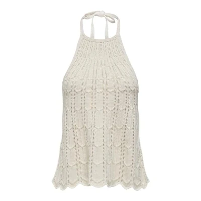 Abbildung von ONLY ÄRMELLOSES Top, Damen, Größe: Large, Cloud dancer