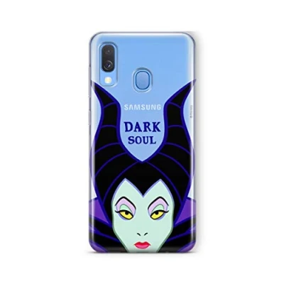 Abbildung von ERT GROUP Original und offiziell Lizenziertes Disney Bad Characters Handyhülle für Samsung A40 optimal an die Form des Smartphones angepasst, Schutzhülle aus Silikon, teilweise transparent