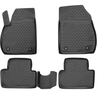 Abbildung von Element Passgenaue Premium Antirutsch Gummi Fußmatten Citroen C1