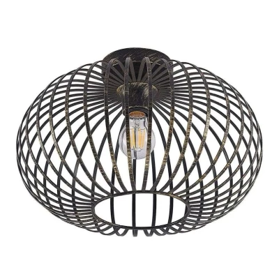 Abbildung von Lindby Deckenleuchte Rosalea, Ø 40 cm, messing, Metall