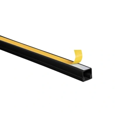 Abbildung von KOMIB Kabelkanal/Kabelkanäle Verschiedene Größe Schwarz Selbstklebend Je Stange 1M (10m, 30 x mm)
