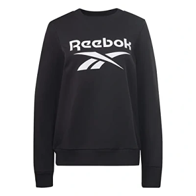 Abbildung von Reebok Damen Identity Big Logo Fleece Crew Training Sweat (Long SL.)