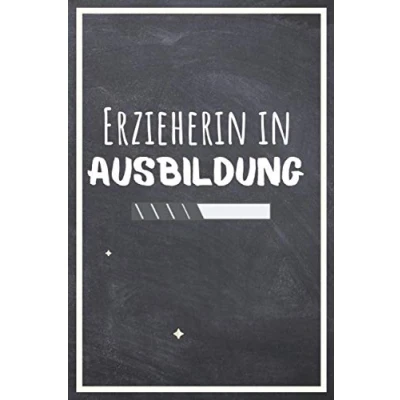 Abbildung von erzieherin in Ausbildung: Notizbuch A5 liniert geschenk für danke /Weihnachten geschenke erzieherinnen Angehende lehrer