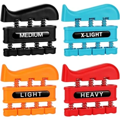 Abbildung von Belle Vous Keilkissen 4er Set Hand Gripper Handkraft Trainer Fingertraining, 1 tlg.