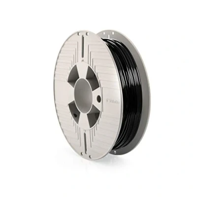 Abbildung von Verbatim Tefabloc TPE Filament 3D Druck, 2,85mm, 500g, Thermoplastisches Hochleistungs Polyesterelastomer zur Materialextrusion, Drucker Stift, Druck aus TPE, schwarz