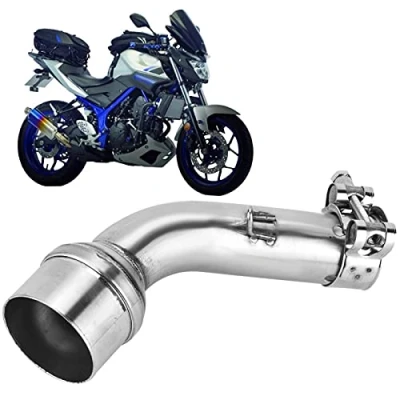 Abbildung von Motorrad Auspuff Mittelrohr, Mittelrohr Adapteranschluss, Verbindungsadapter für R25/R3 20152018
