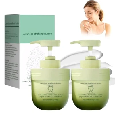 Abbildung von 2PCS Collagen Creme,Euchtigkeitsspendende Collagencreme für Straffere,Glänzende Haut,Hautstraffende und Straffende Lotion,Hautstraffende Creme Elastizitätsverbesserung&amp; Faltenreduktion