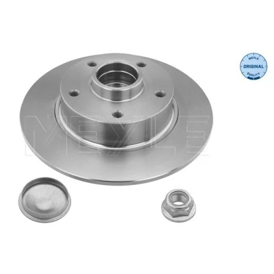 Abbildung von 2x MEYLE Bremsscheibe RENAULT: Megane 3 Grandtour, Coupe, Schrägheck Hinterachse 260mm 8mm 5 114,3mm voll 16 15 523 4103