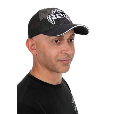 Abbildung von Fox Rage bestickte Camo Trucker Cap Angelkappe