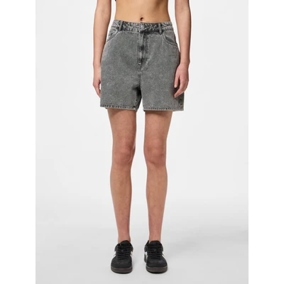 Abbildung von Pieces Pcabbi Jeans Shorts, Damen, Größe: XS, Light grey denim