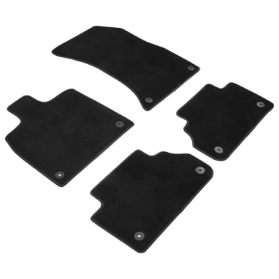 Abbildung von WALSER Premium 80845 Fußmattensatz Polyester, PP (Polypropylen) vorne und hinten anthrazit/schwarz Maßgefertigt