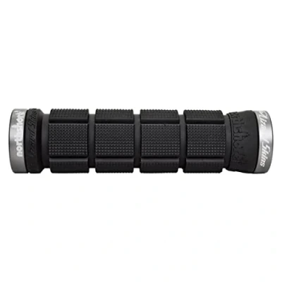 Abbildung von Lizard Skins Lenkergriffe Northshore, Lock On, schwarz / silber