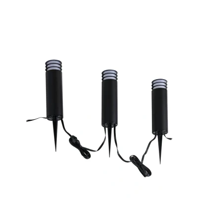 Abbildung von Lindby Smart LED Sockelleuchte Kaelo, CCT, RGB, Tuya, 3er