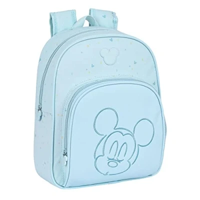 Abbildung von safta Unisex Kinder Artikel Kinderrucksack Adapt.Kinderwagen Mickey Mouse Baby, bunt, Medium