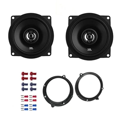Abbildung von JBL Stage1 51F Auto Lautsprecher Boxen 300 Watt 13 cm 2 Wege Koax kompatibel mit Audi A4 Avant (B5) 1994 2001 Türen Front