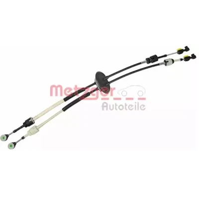 Abbildung von METZGER 3150070 Seilzug, Schaltgetriebe Doppelseilzug ORIGINAL ERSATZTEIL PEUGEOT: Partner II Tepee, CITROËN: Berlingo