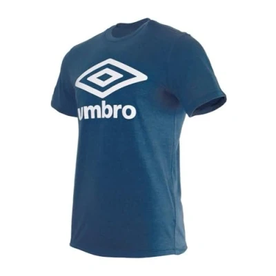 Abbildung von Umbro Herren Fw Large Logo Cotton Tee T Shirt, Blau (Dark Navy Y70), X