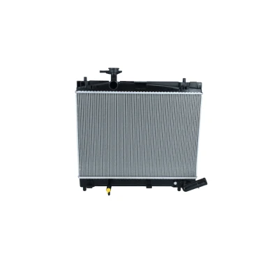 Abbildung von NRF 58384 Kühler, Motorkühlung Aluminium 479 350 16 Kühlrippen gelötet TOYOTA: Yaris III Schrägheck, Verso S