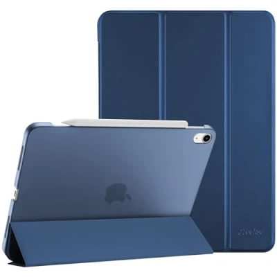 Abbildung von ProCase Hülle für iPad Air 11 Zoll M2 2024 6/ 5. Generation 2022/iPad 4. 2020 10.9 Zoll, 11&quot; (M2) Schutzhülle Case Cover 11/Air 6/5/4 Dunkelblau
