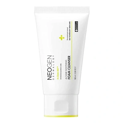 Abbildung von DERMALOGY by NEOGENLAB A Clear Beruhigender Schaumreiniger 3,38 oz (100 ml) Reinigungsschaum für verstopfte Poren und Talg zu Akne neigende Haut mit Salicylsäure, Teebaum, Centella Asiatica