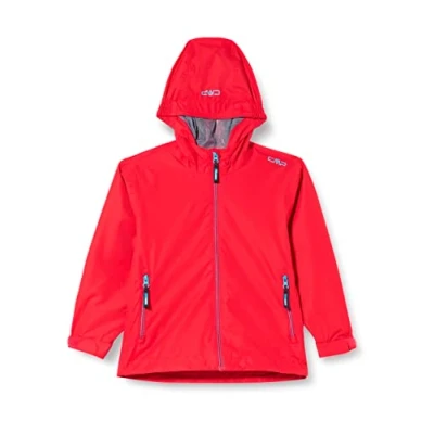 Abbildung von CMP KID FIX HOOD Unisex Regenjacke / wasserabweisende Jacke für Kinder, Größe: 140, Fire