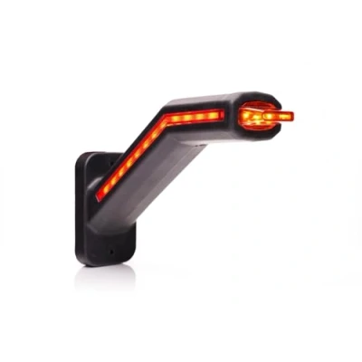 Abbildung von Tralert Markeringslamp Rood/ Wit/ Oranje LED 185 X 145,5 58mm MB 8002RWA