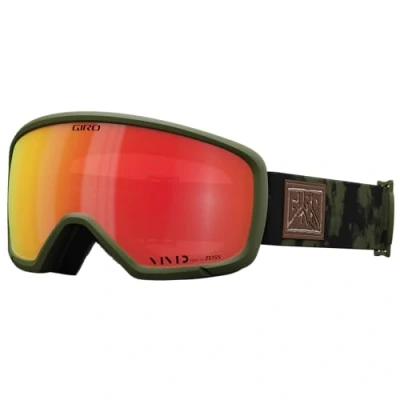 Abbildung von Giro Ringo Schneebrille Trail Green Clouddust Vivid Ember Lens Einheitsgröße