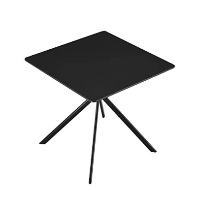 Abbildung von en.casa Esstisch, »Ankara« Küchentisch 78 x 75 cm Schwarz