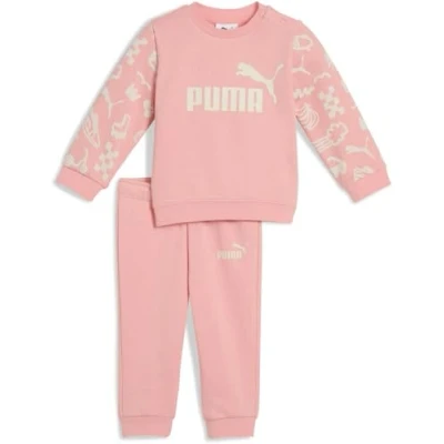 Abbildung von PUMA Unisex Baby MINICATS SANDY ADVENTURES Crew Set TR INF Gestrickte Anzüge, Pink Fruit,