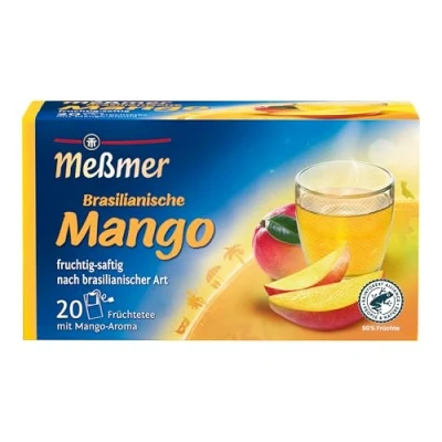 Abbildung von Meßmer Ländertee I Brasilianische Mango 20 Teebeutel Glutenfrei Laktosefrei Vegan